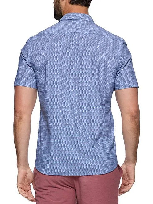 Med Blue Combo - Lynco SS Printed Jersey Shirt