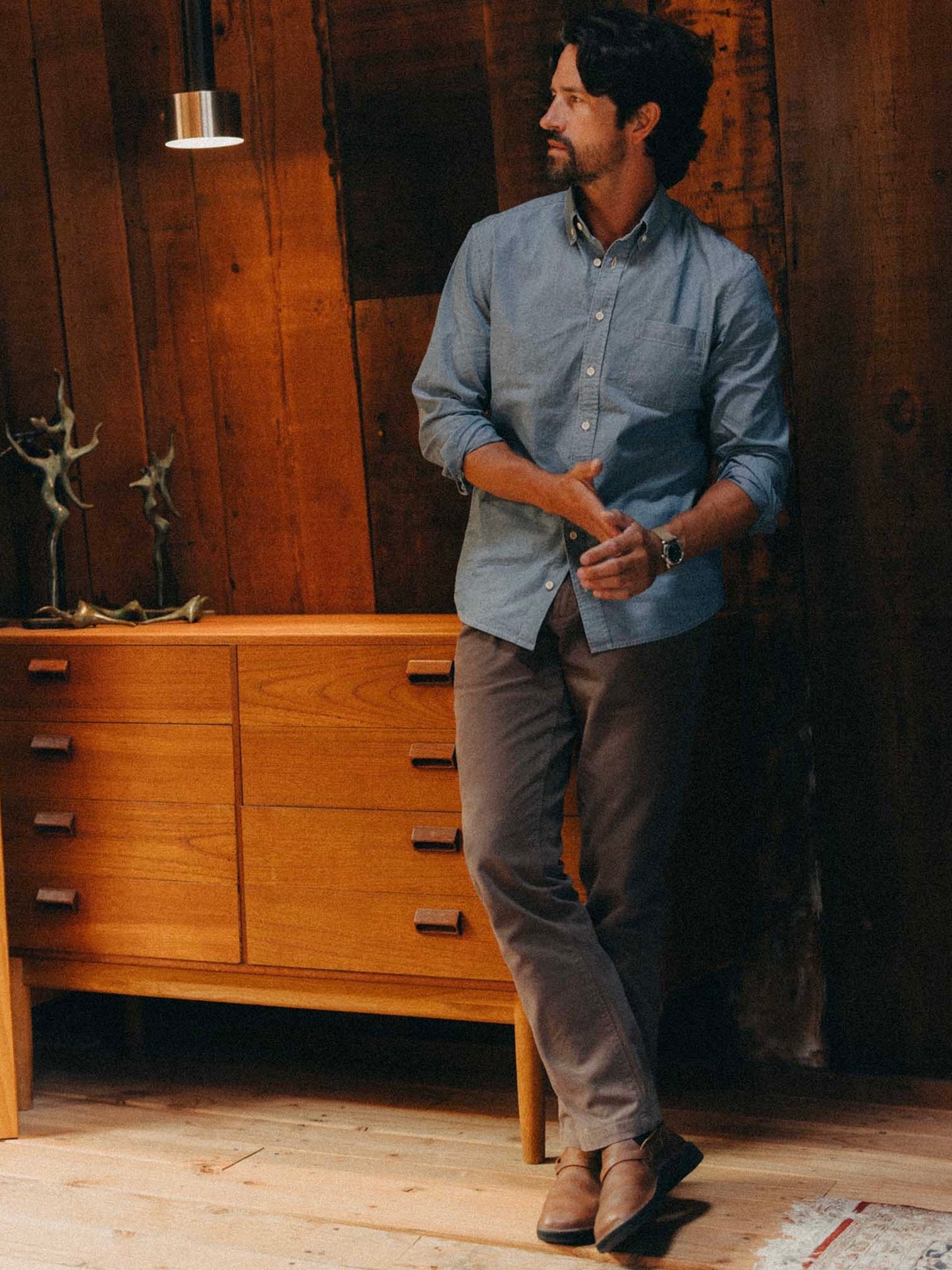 Washed Indigo Chambray - The Jack
