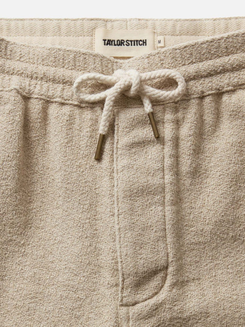 Heather Oat Crepe - The Apres Short