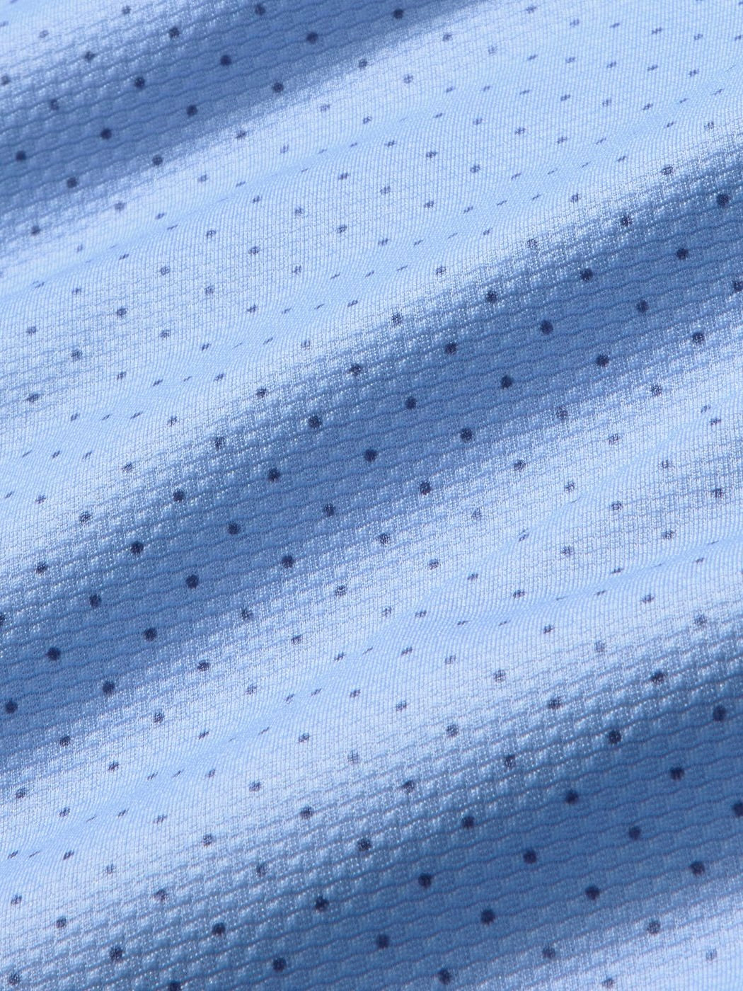 Cloud Blue Tonal Dot - Halyard SS Polo
