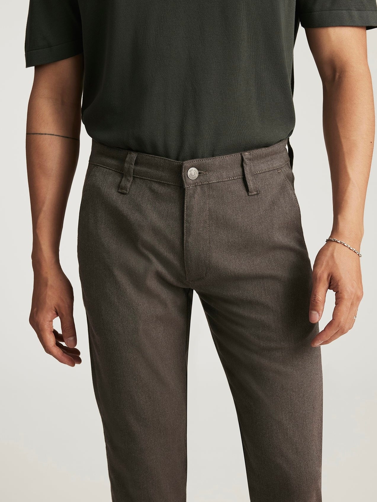 Brown Feather Tweed - Milton