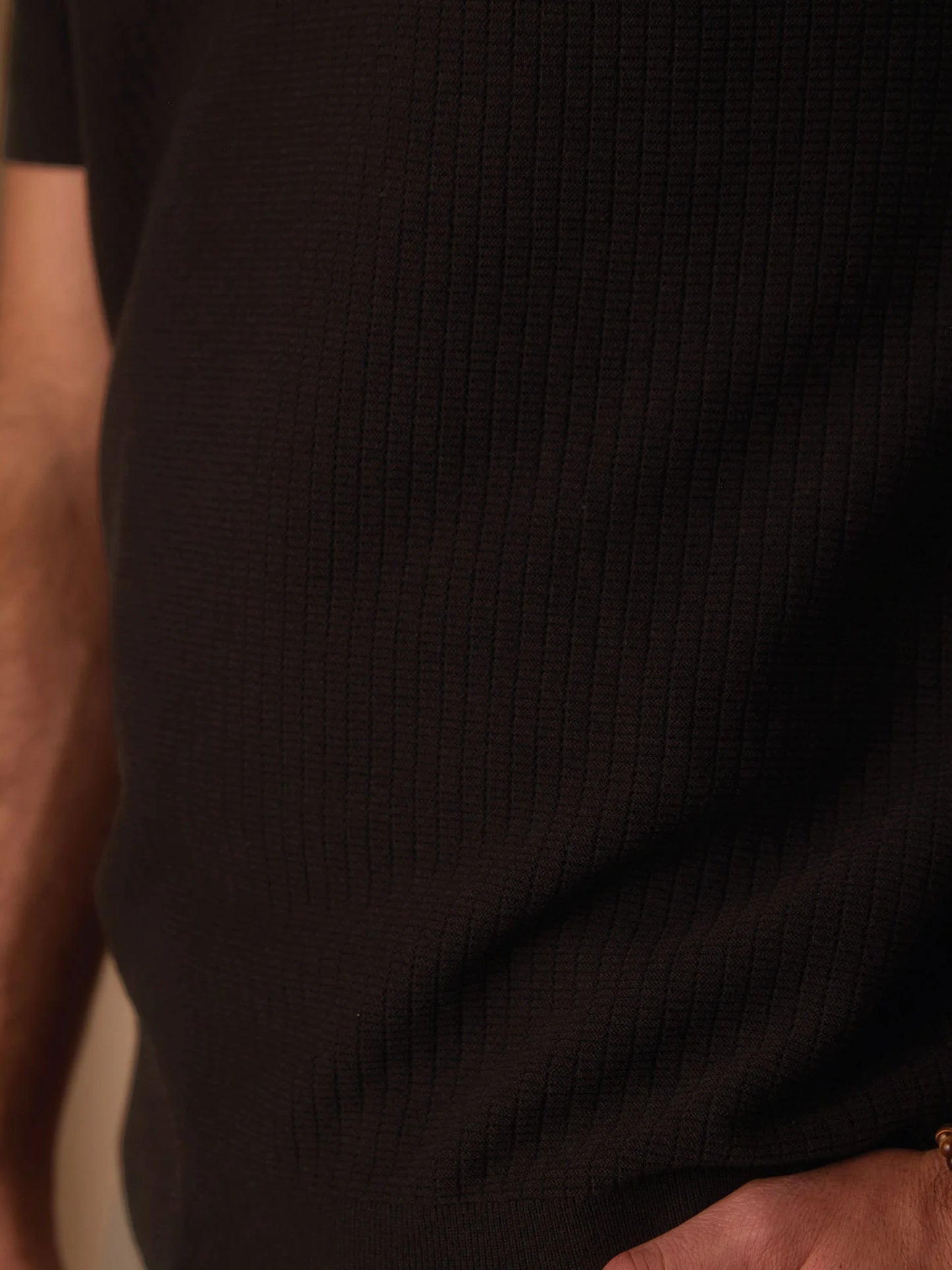 Dark Brown - Breezeknit Polo