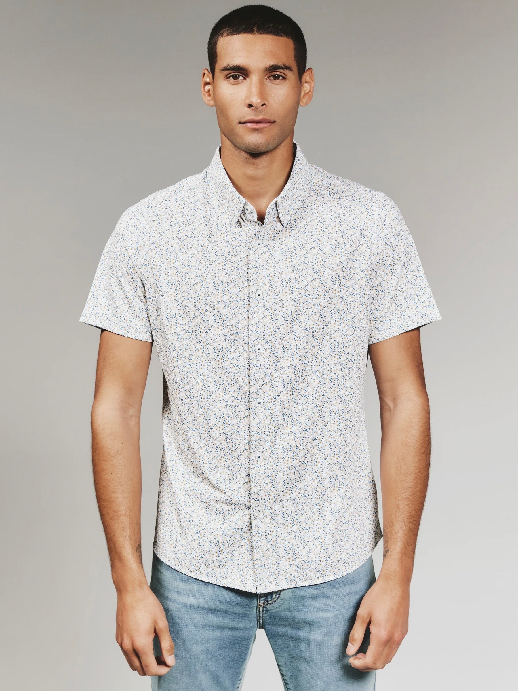 Natural - Mercer Short Sleeve Shirt