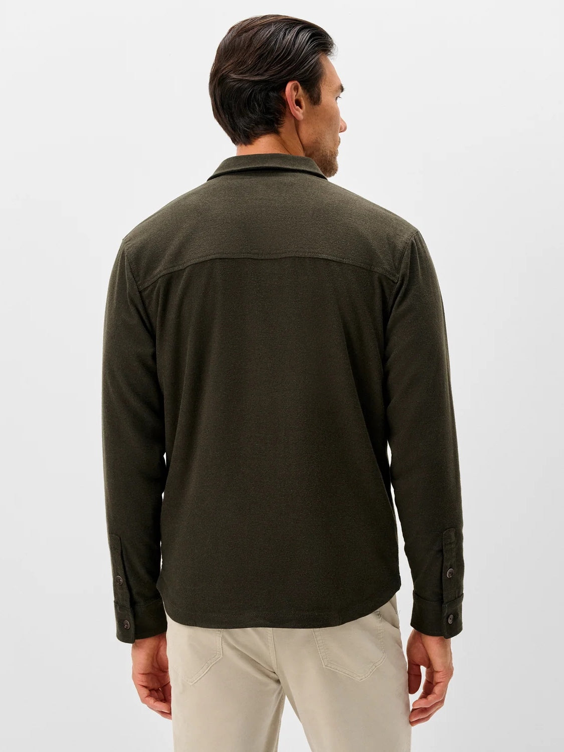 Moss - Brushed Shacket