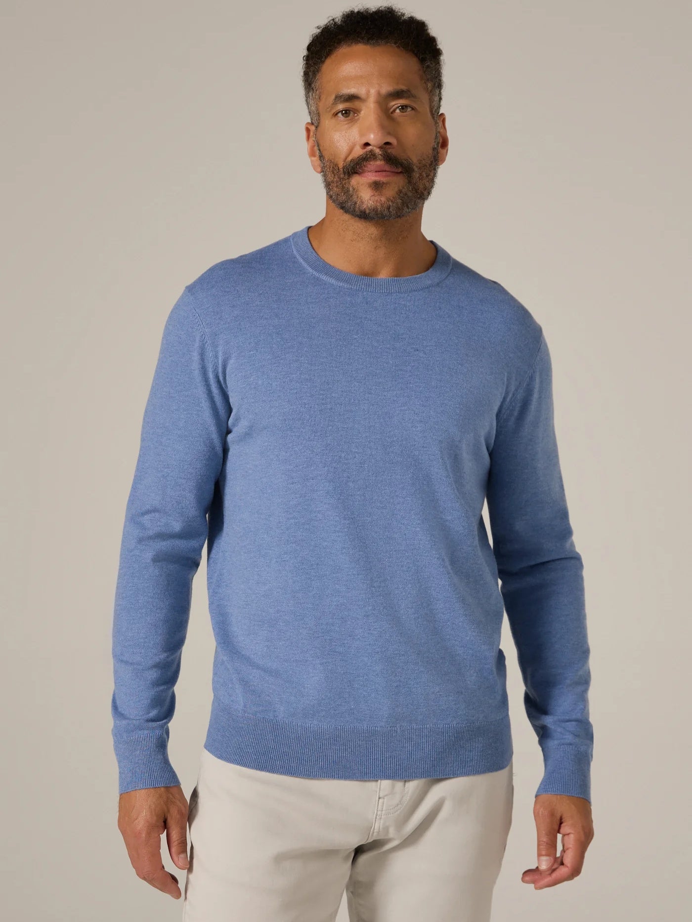Blue- Alcott Crewneck Sweater
