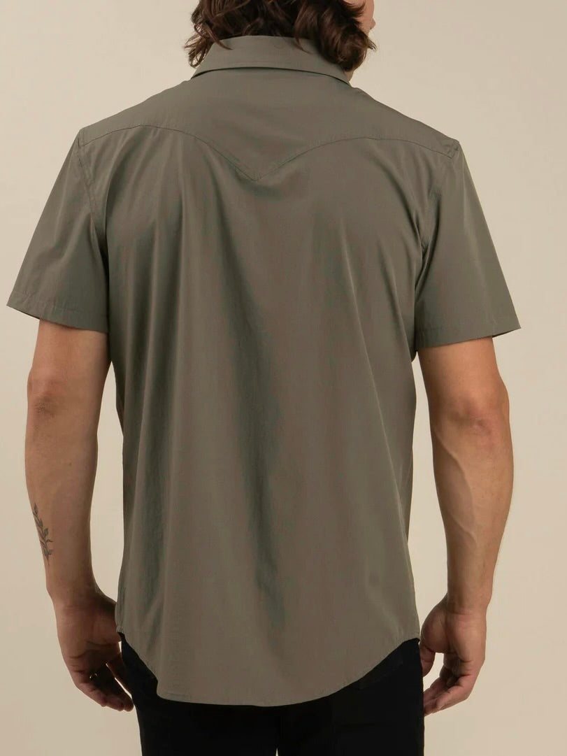 Desert Sage- Confluence Tech Shirt Short Sleeve