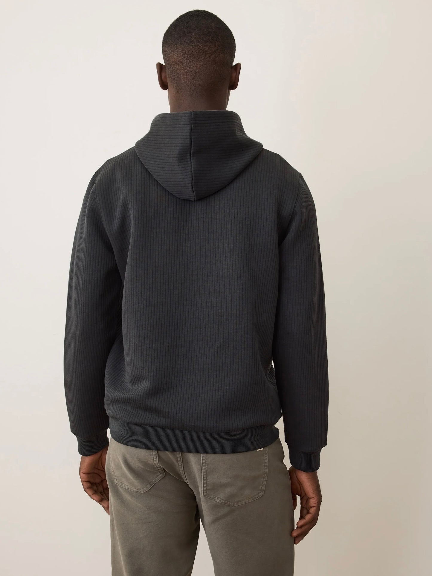 Jet Black - Corbet Quilted Hoodie