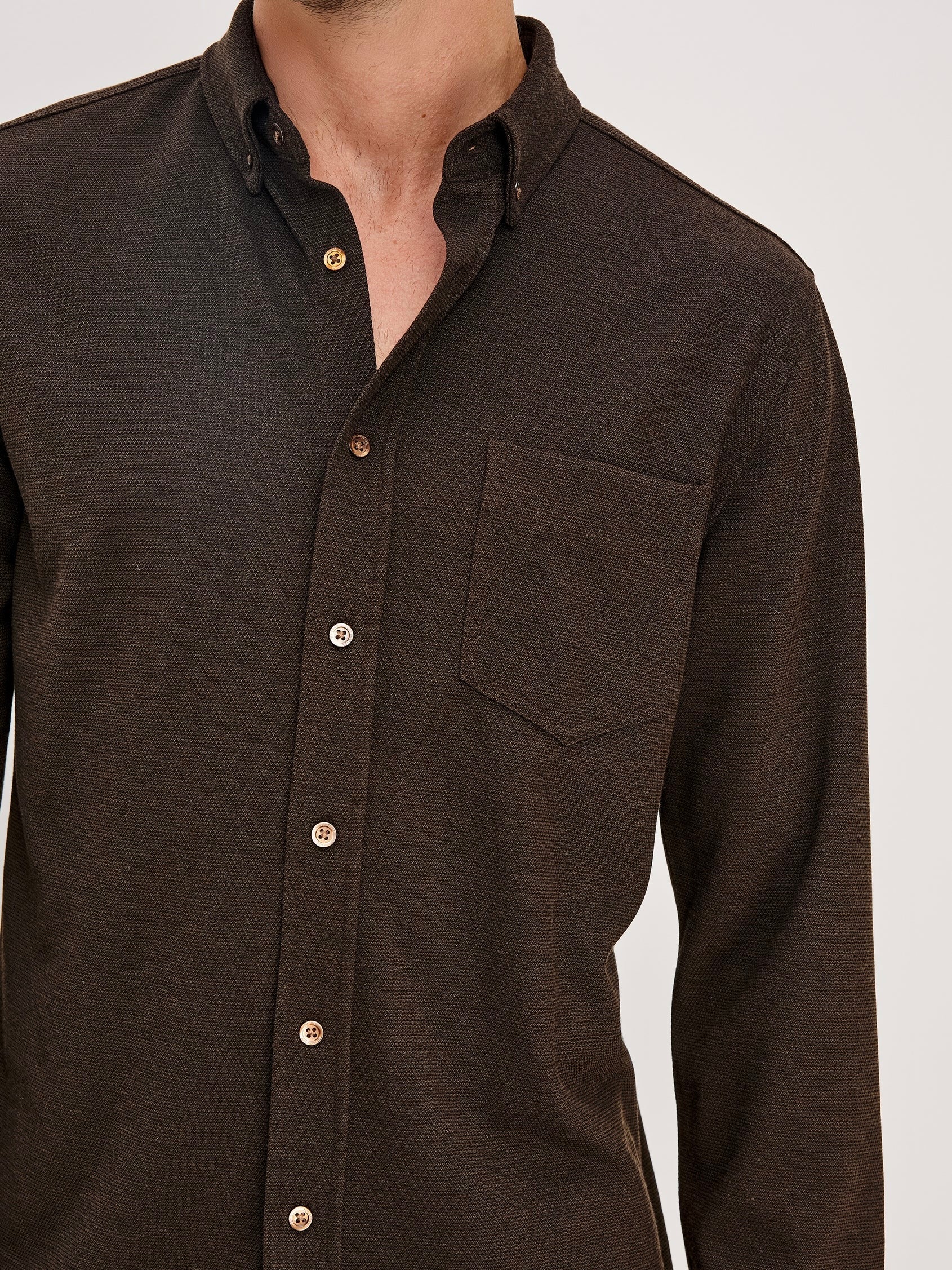 Espresso - Vincent BD Shirt