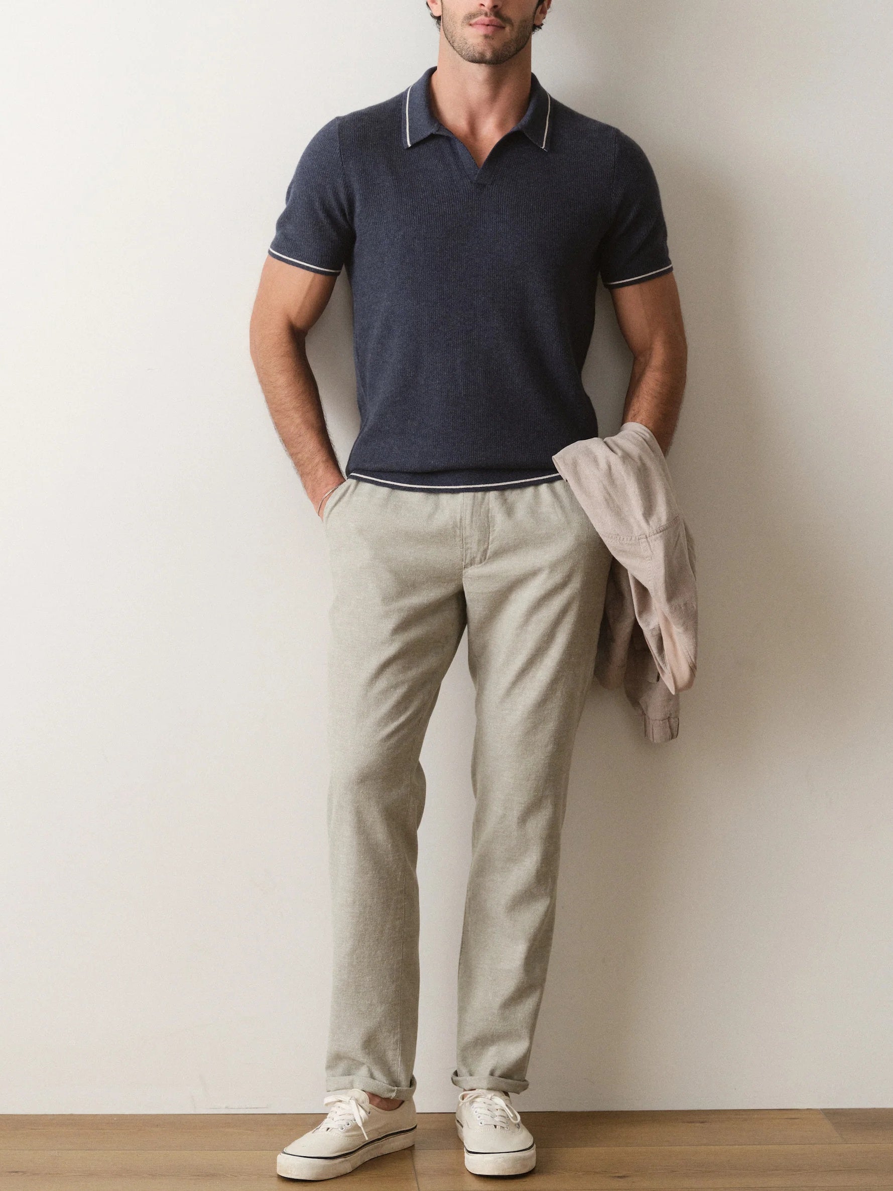 Dark Indigo - Liam Sweater Polo
