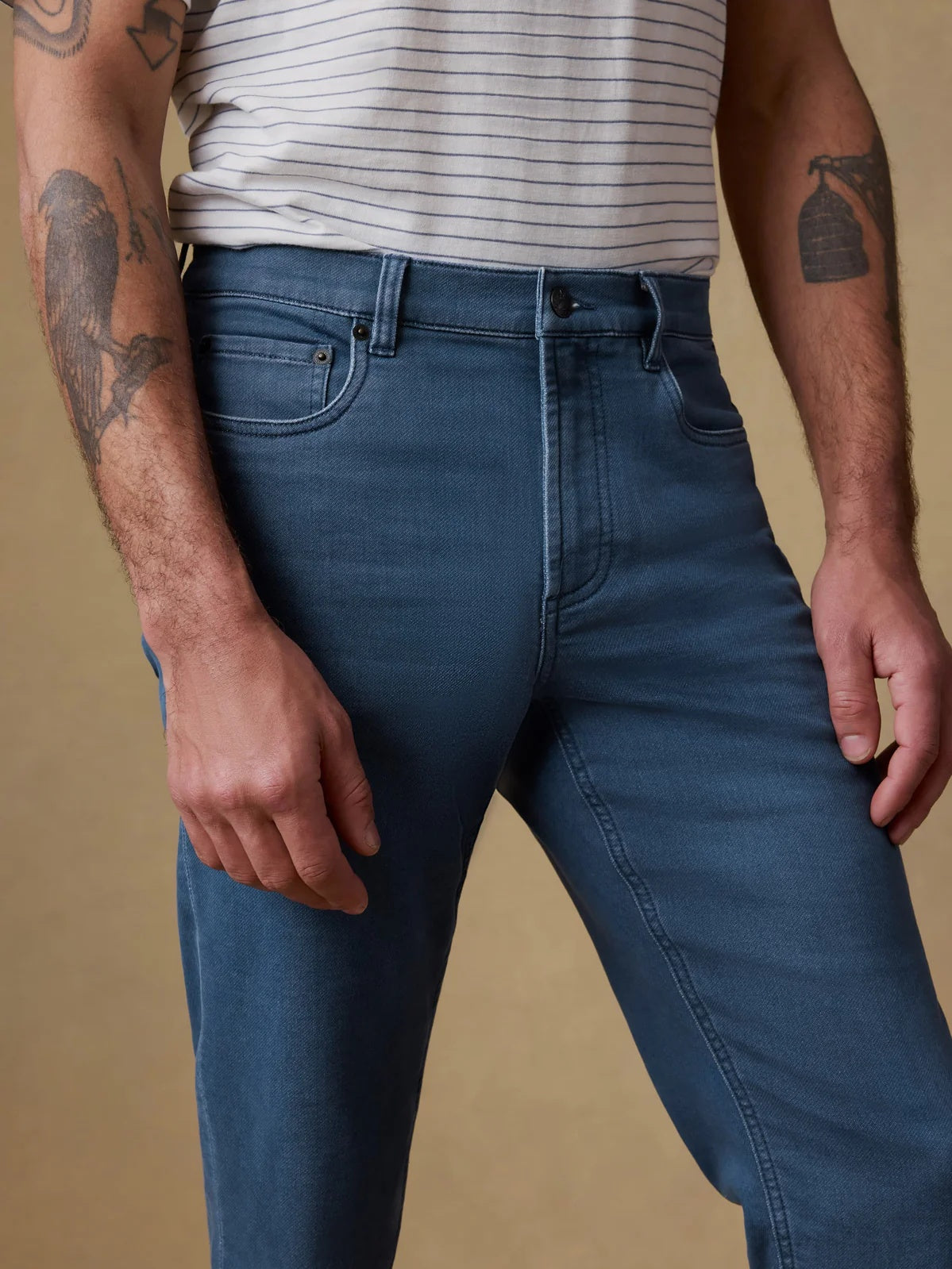 Pacific Tides - Stretch Terry 5 Pocket