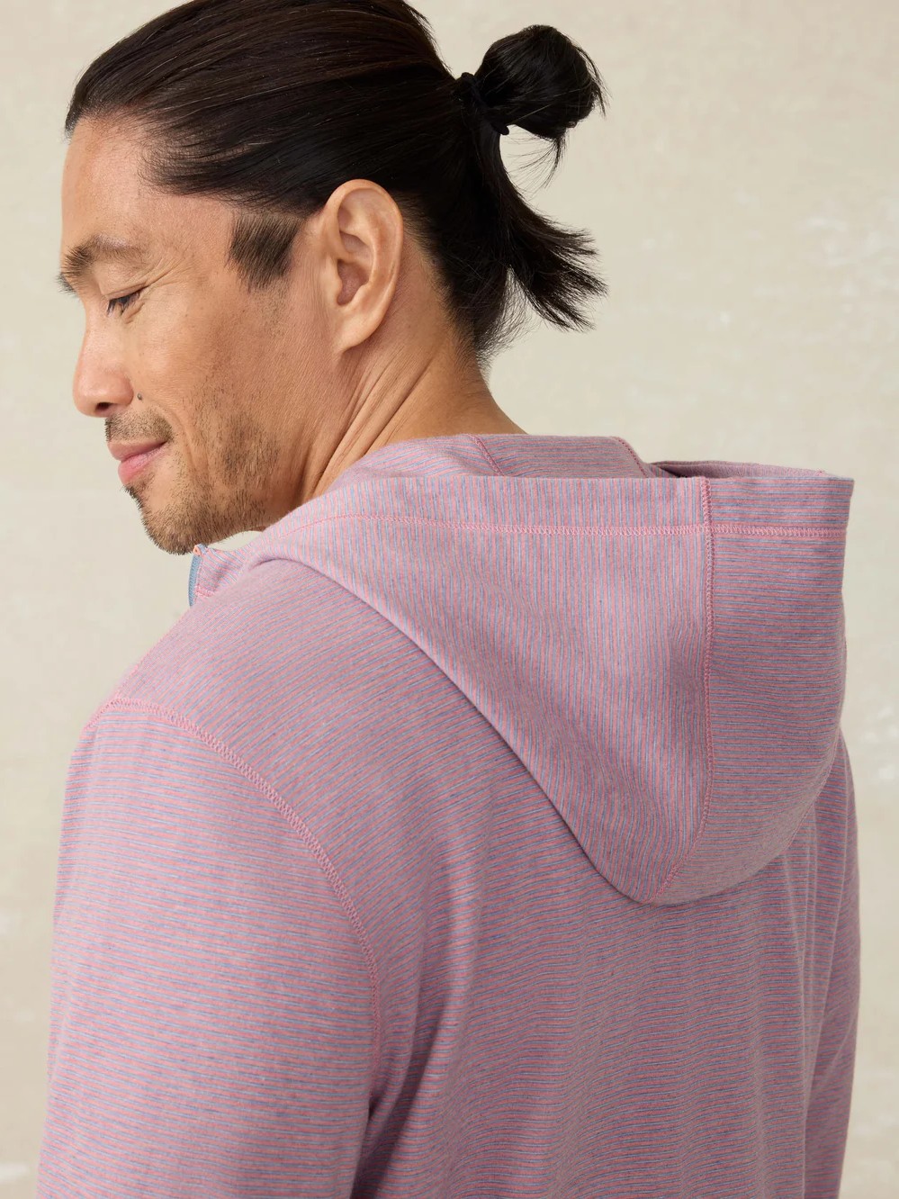 Rose Creek Stripe - Movement Quarter Zip
