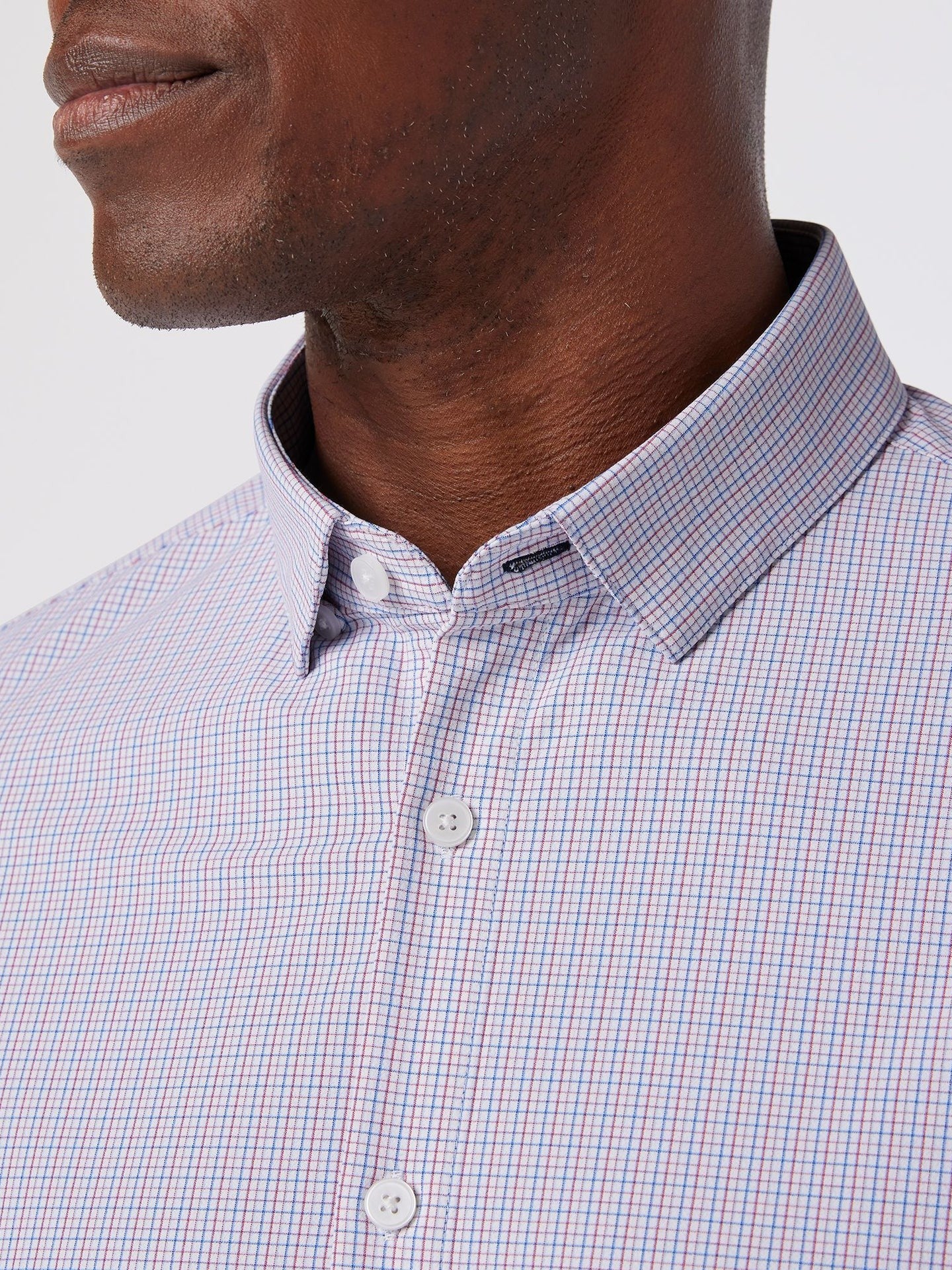 Red Clay Aaron Plaid - Leeward No Tuck LS Dress Shirt