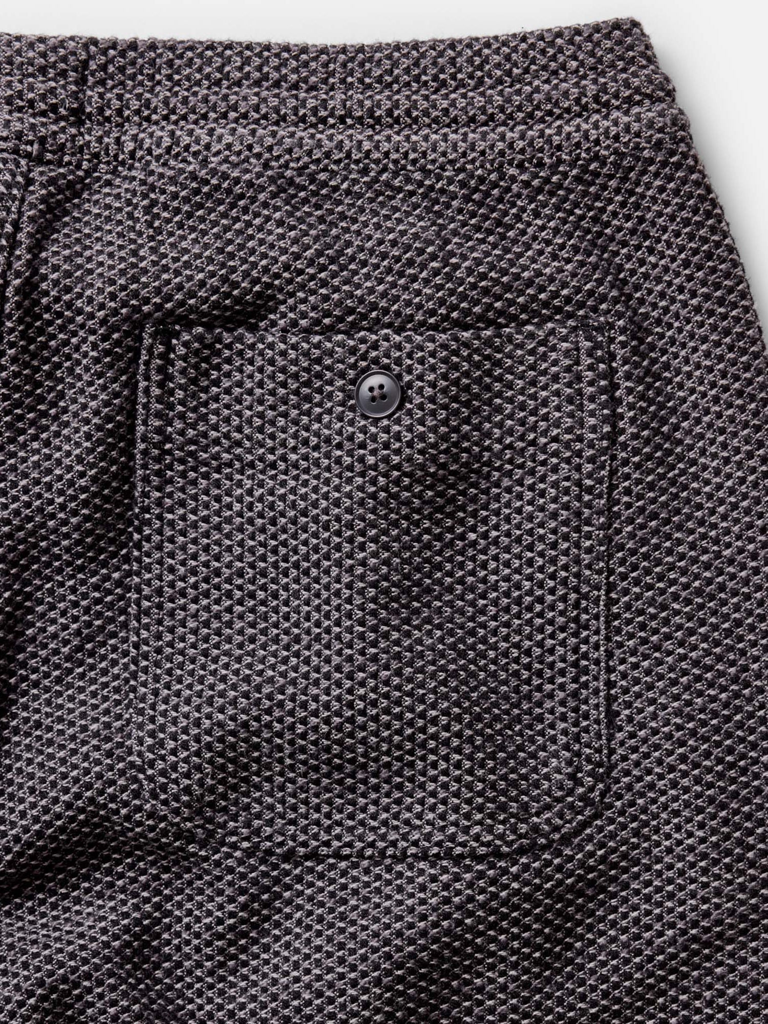 Charcoal Sashiko - The Apres Pant