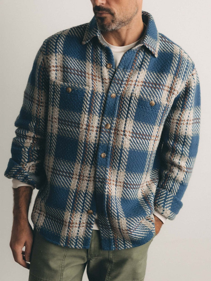 Ocean Plaid - The Cutter Overshirt