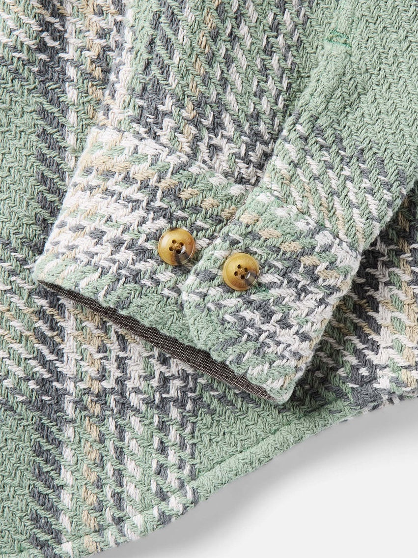 Sage Plaid- The Cutter Overshirt