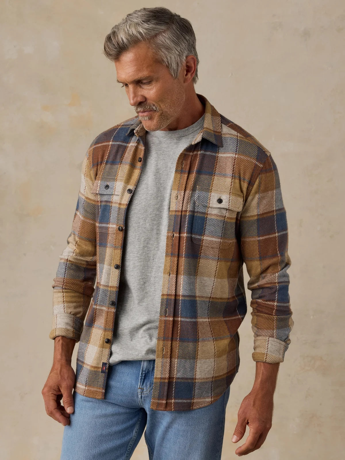 Boulder Creek Plaid - Legend Sweater Shirt