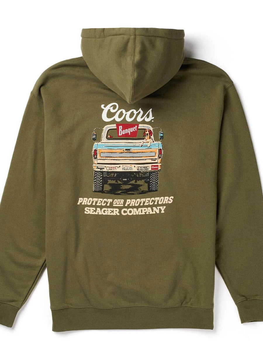 Olive - Seager x Coors Banquet Bumper Fleece