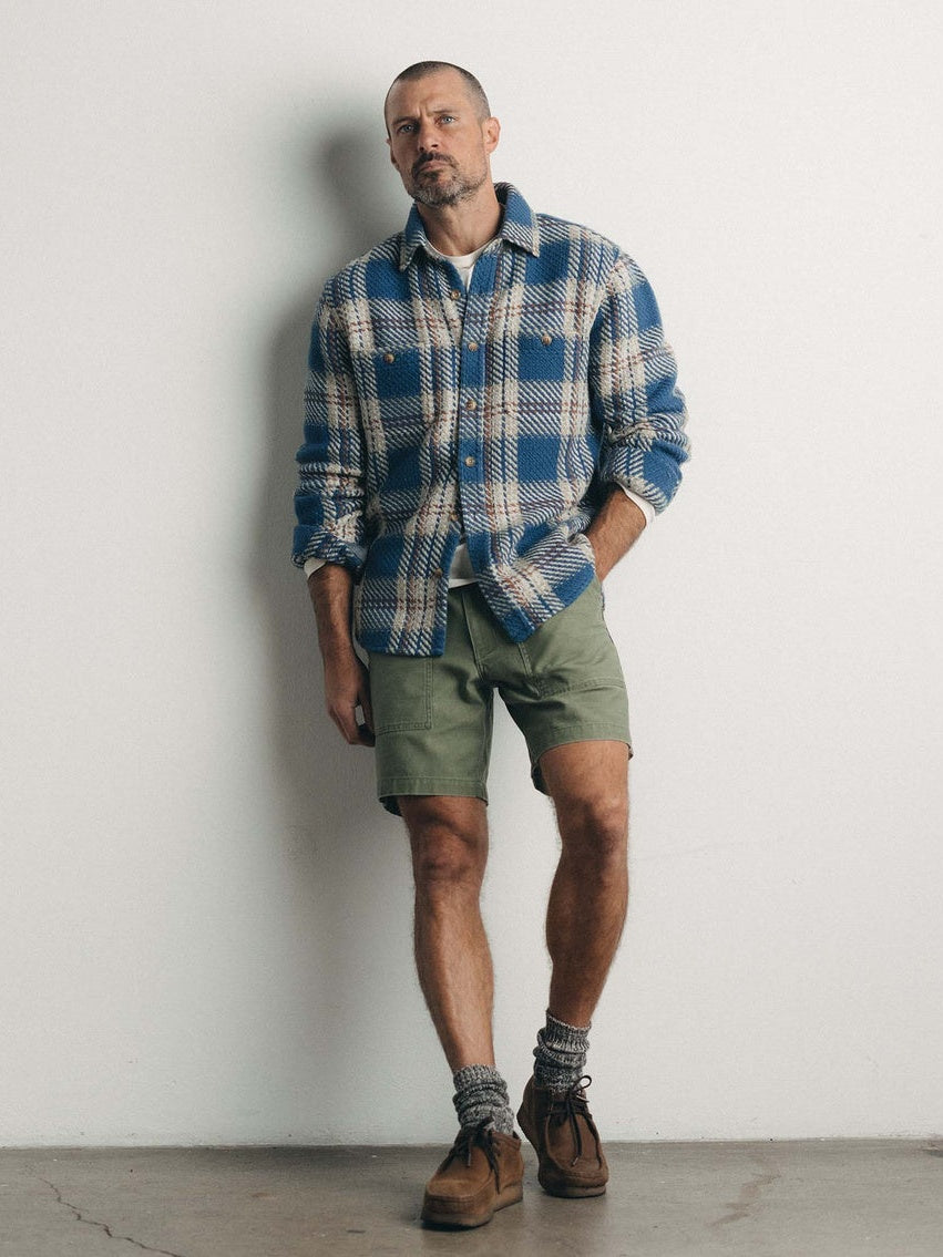 Ocean Plaid - The Cutter Overshirt