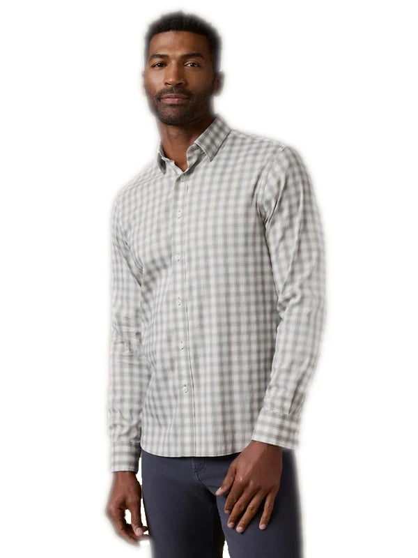 Arctic Sage Check -the Movement Shirt