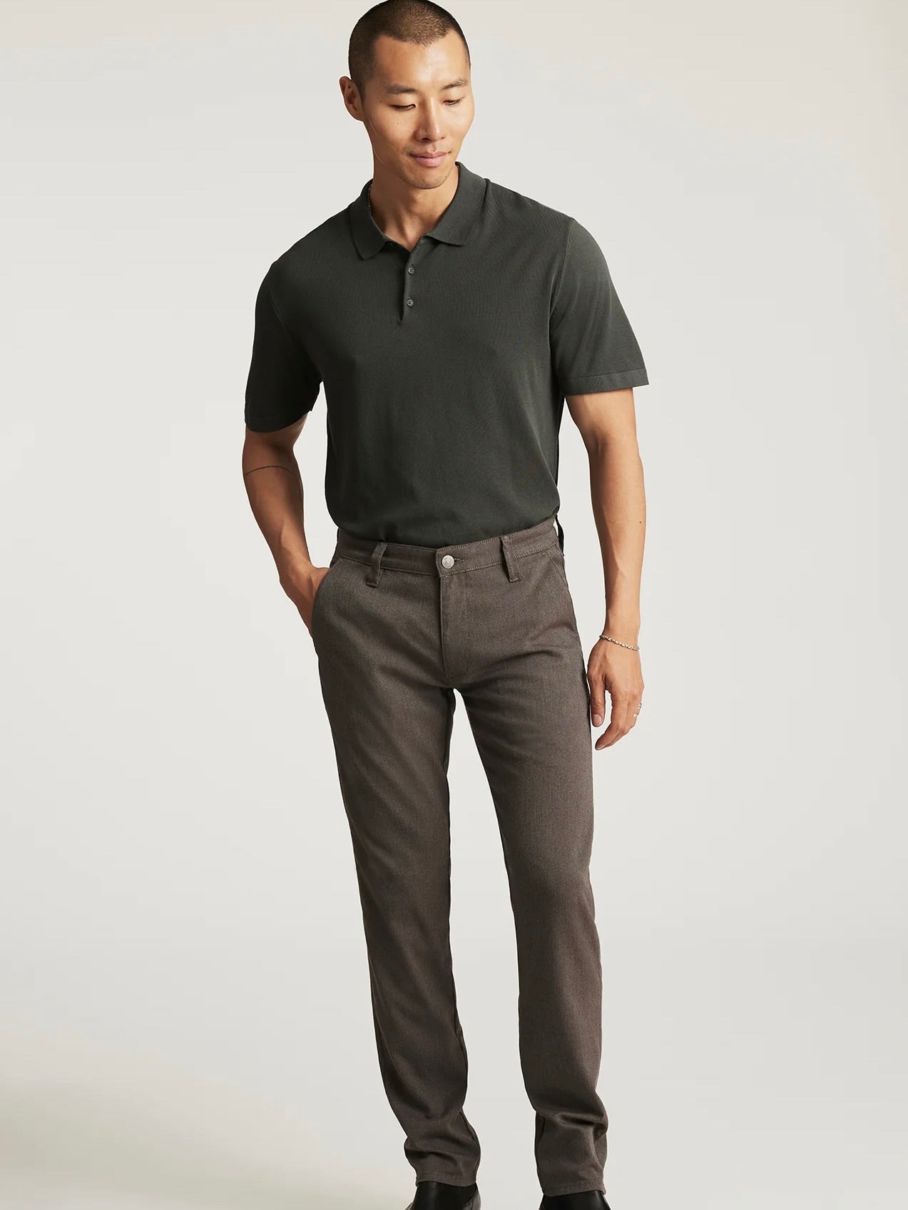 Brown Feather Tweed - Milton