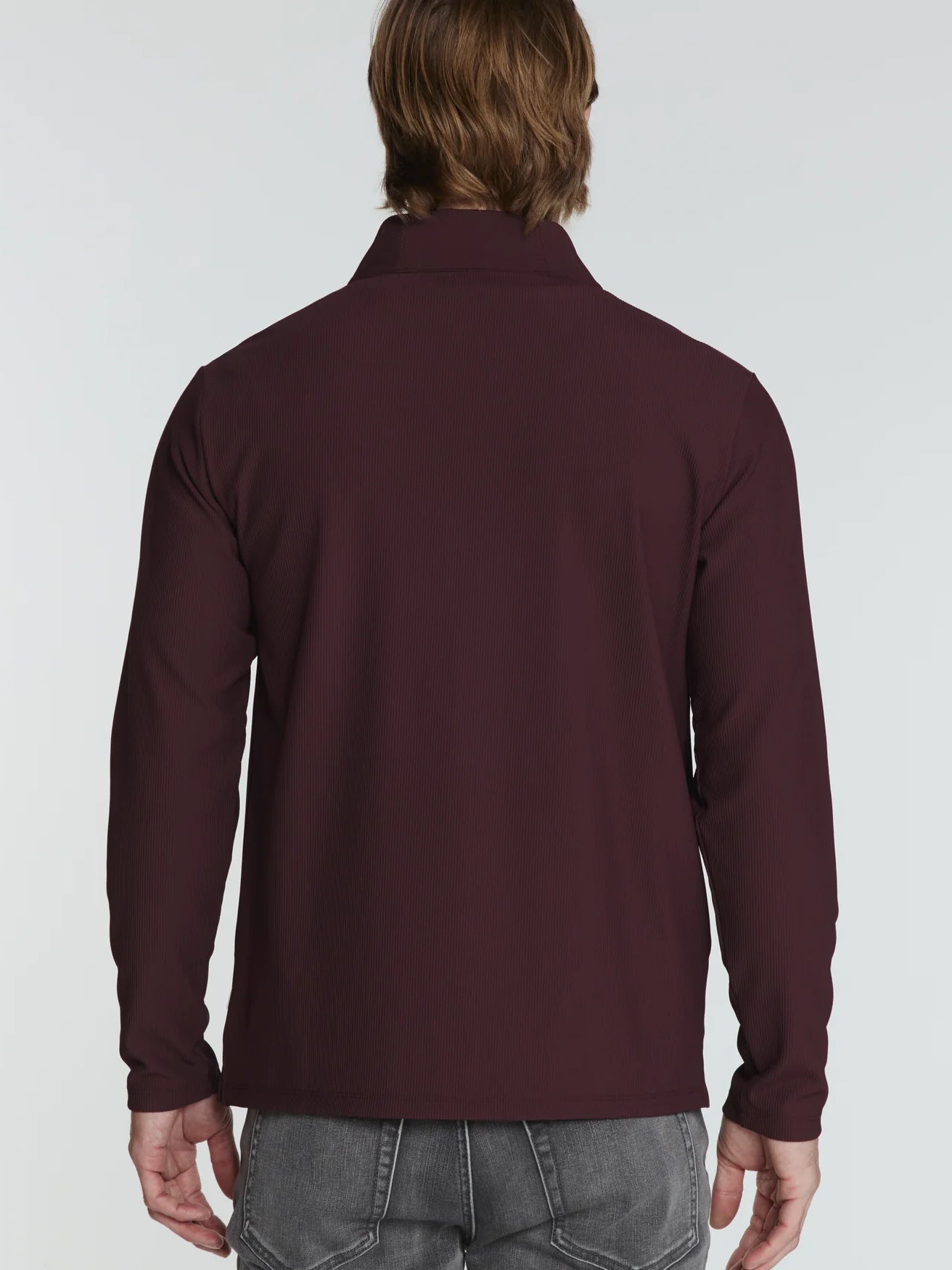 Burgundy- Drift Quarter Zip Pullover