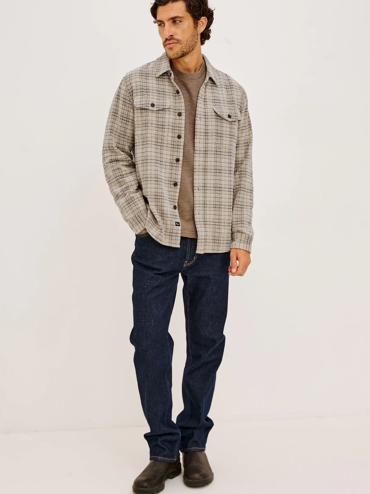 Wheat Rhubarb Chenille- Warren BD Shirt