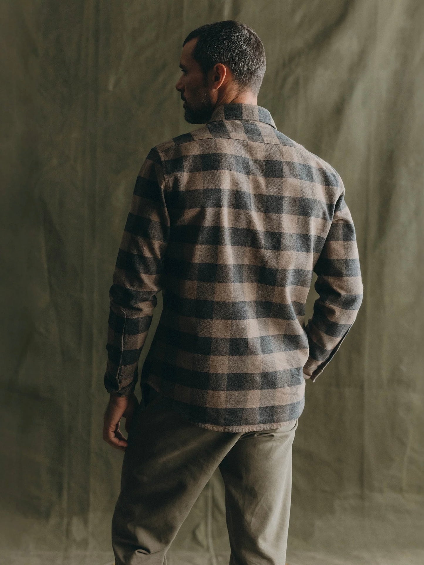 Heather Sable Buffalo Check - The Yosemite Shirt