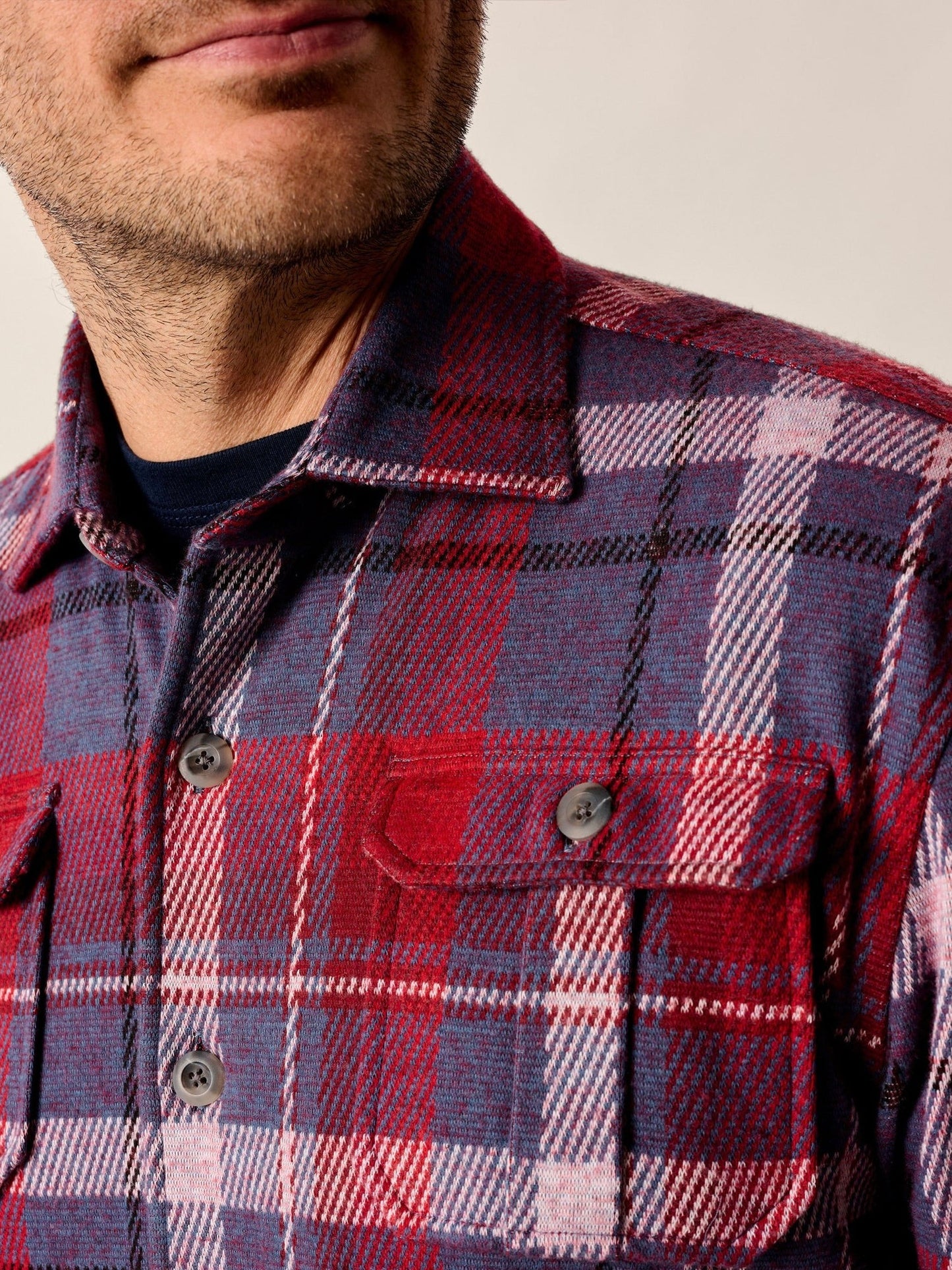 Malibu Red - Gustaf BD Shirt