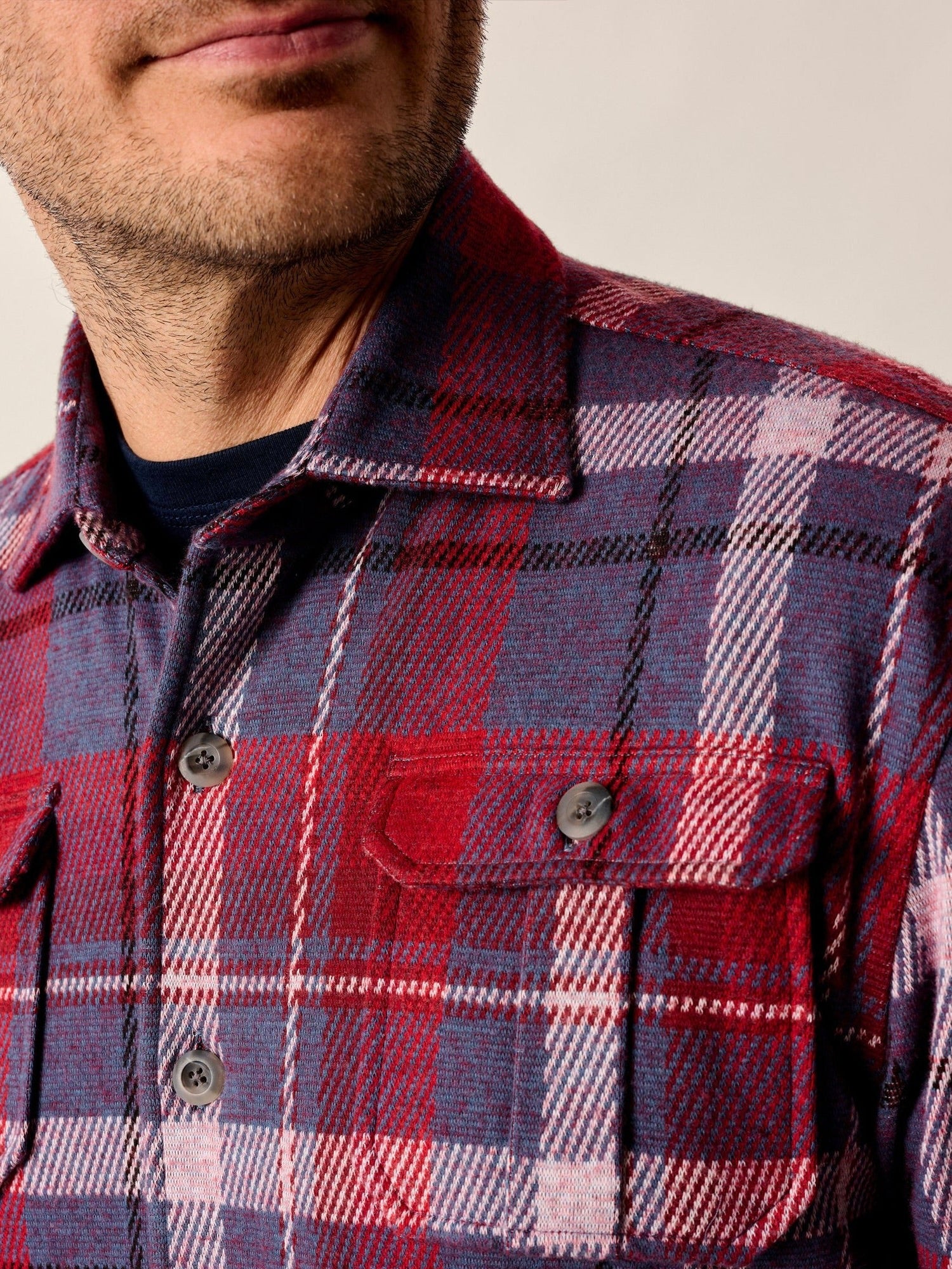 Malibu Red - Gustaf BD Shirt