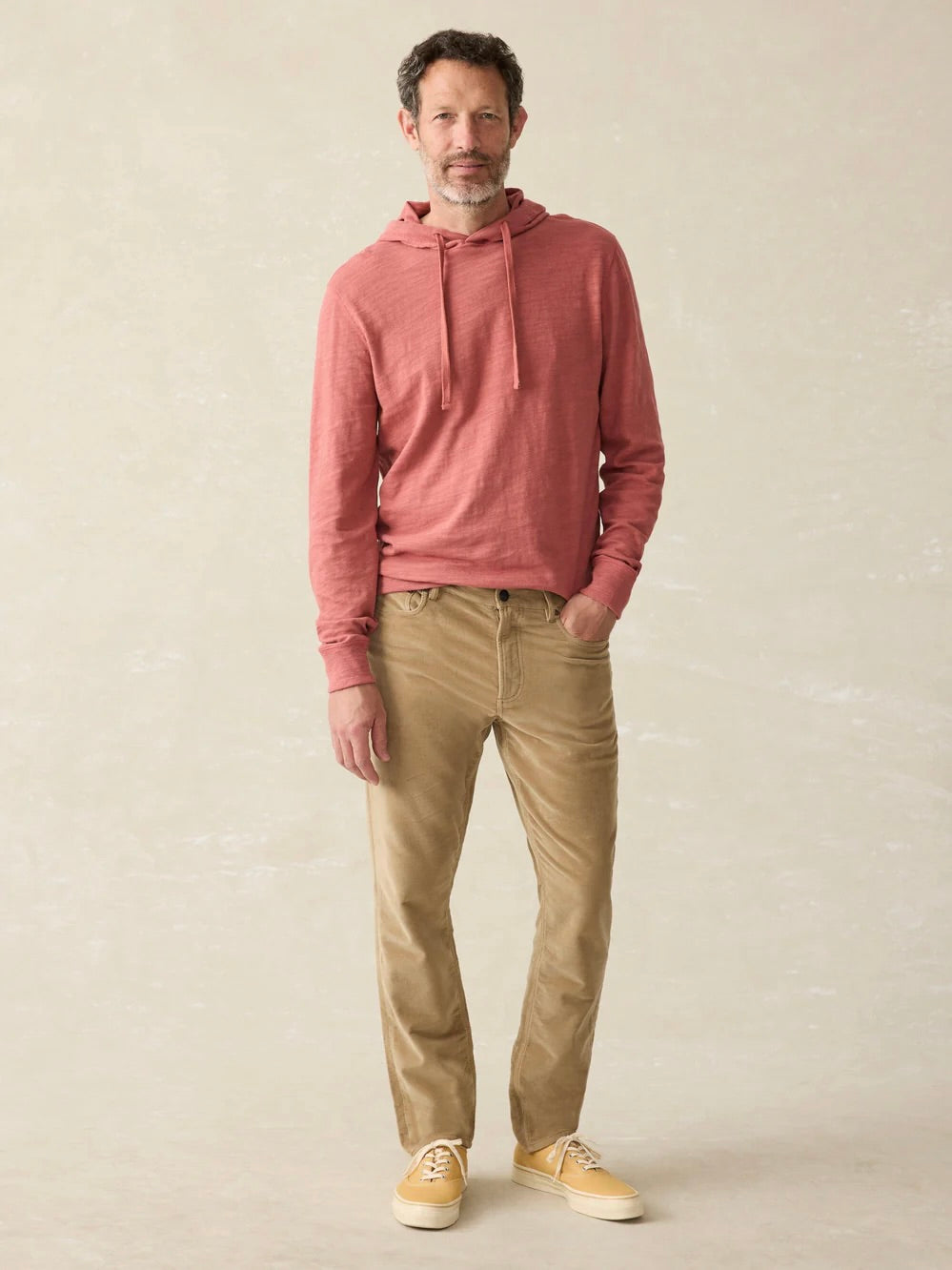 Barley - Stretch Terry Corduroy 5 Pocket Pant