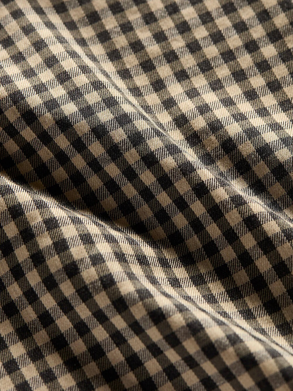 Charcoal Tan Gingham -The Movement Shirt