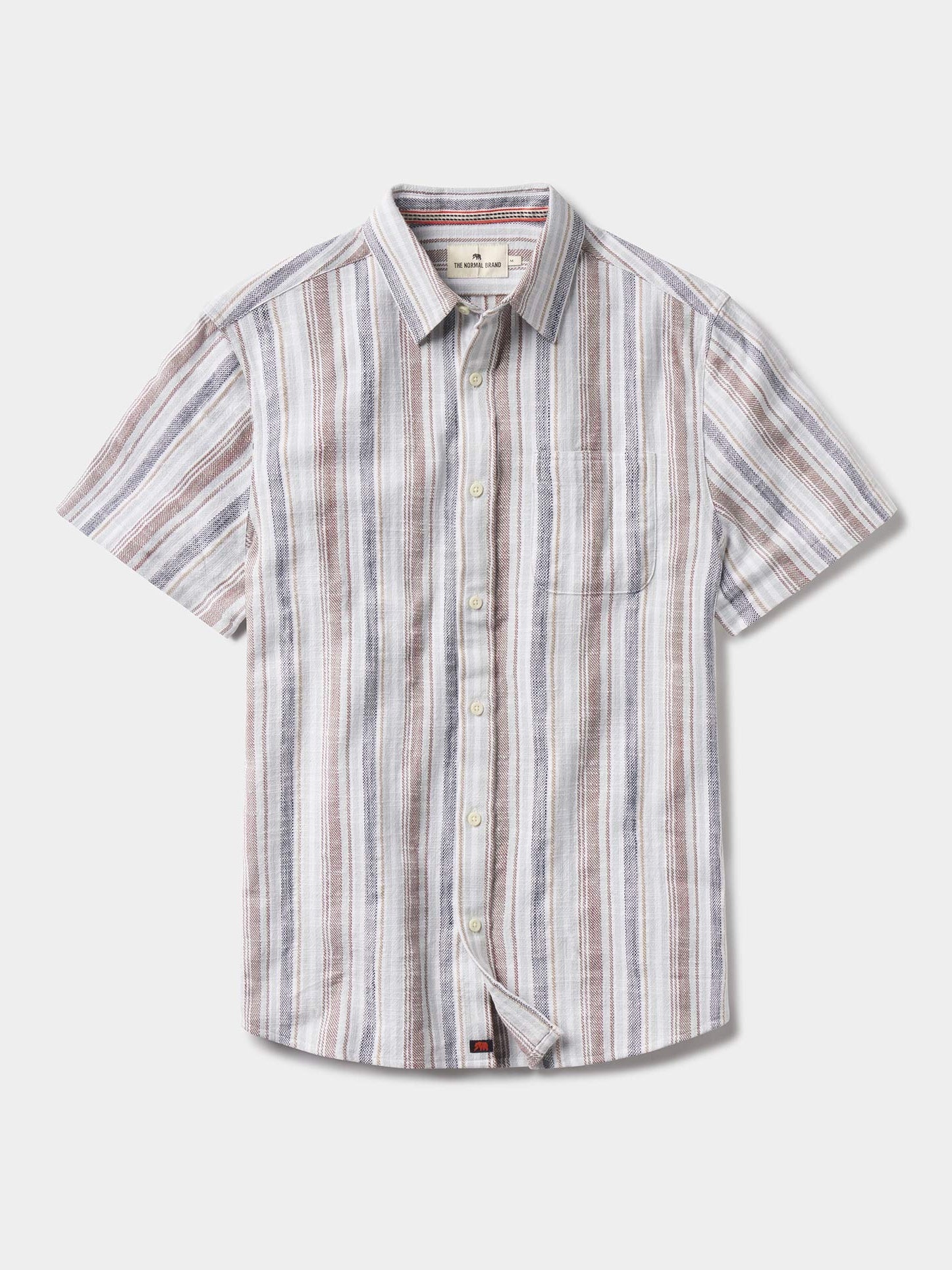Misty Harbor Stripe - Freshwater Button Up Shirt