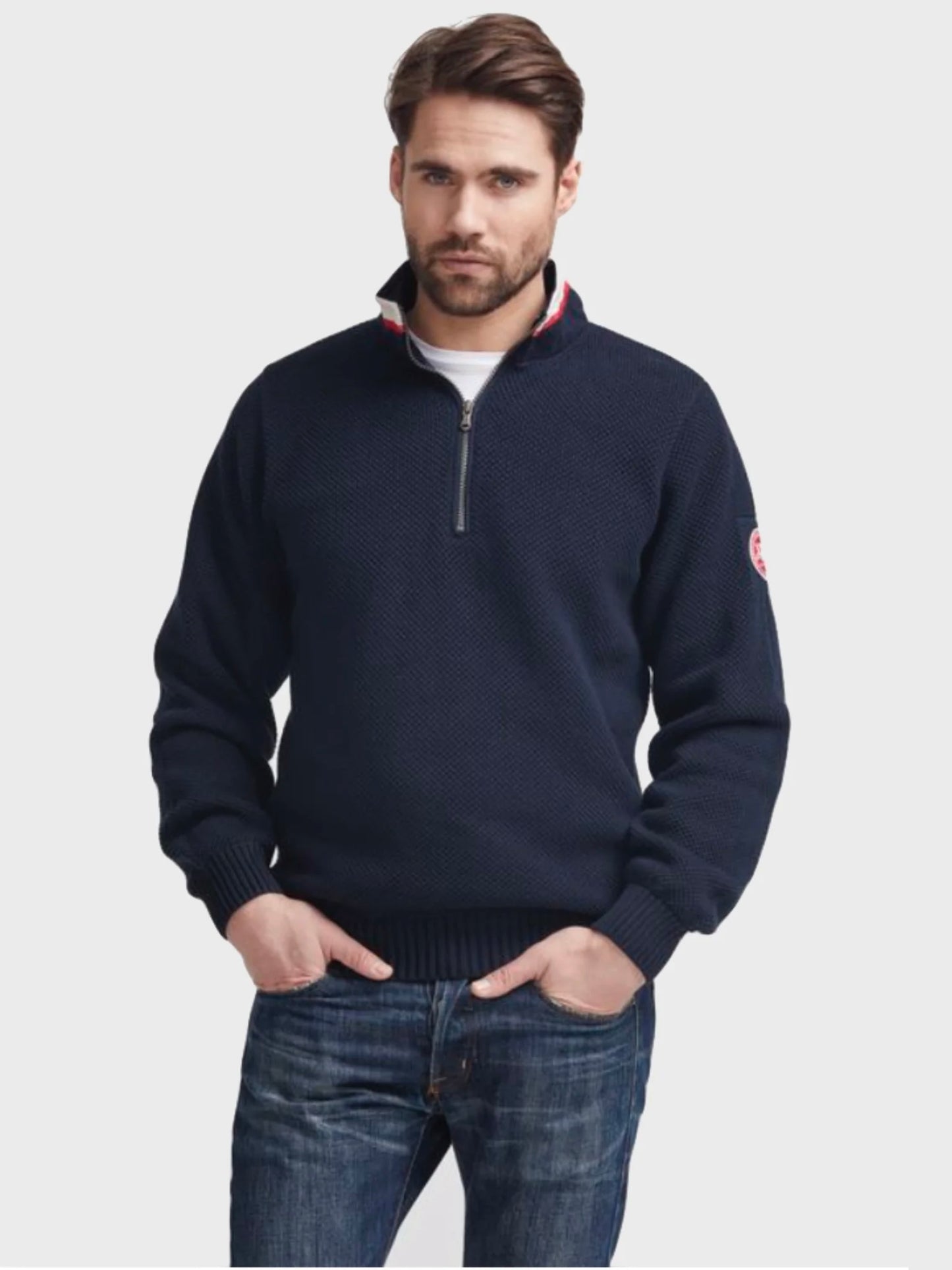 Navy - Classic Windproof Sweater