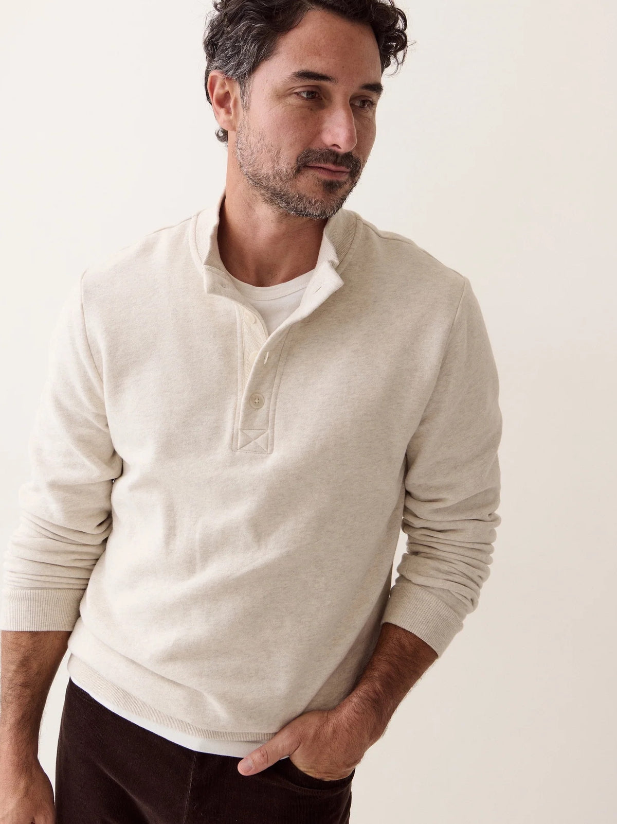 Oatmeal - Cloud 9 Clayton Pullover