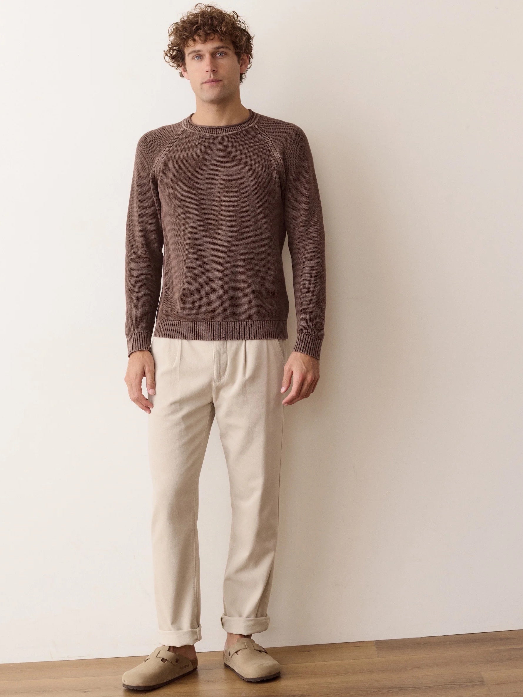 Java - Garment Dye Roll Neck Sweater