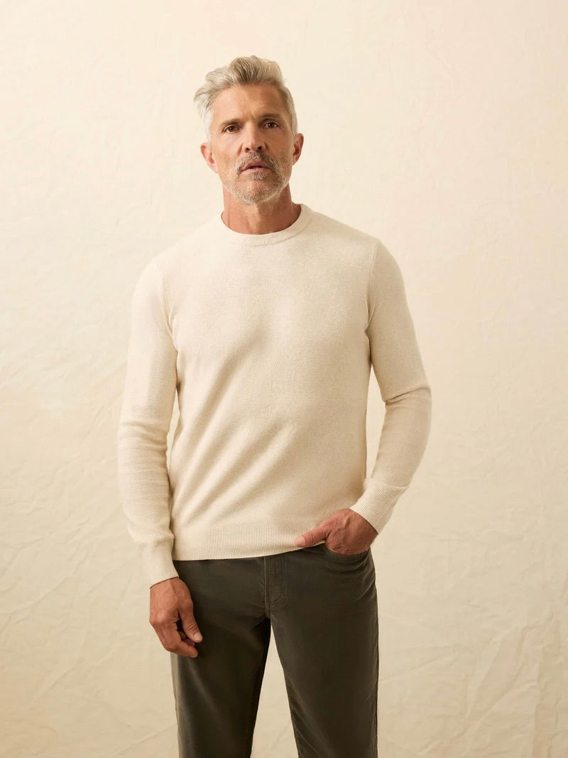 Ivory Sky Feeder - Jackson Crew Sweater