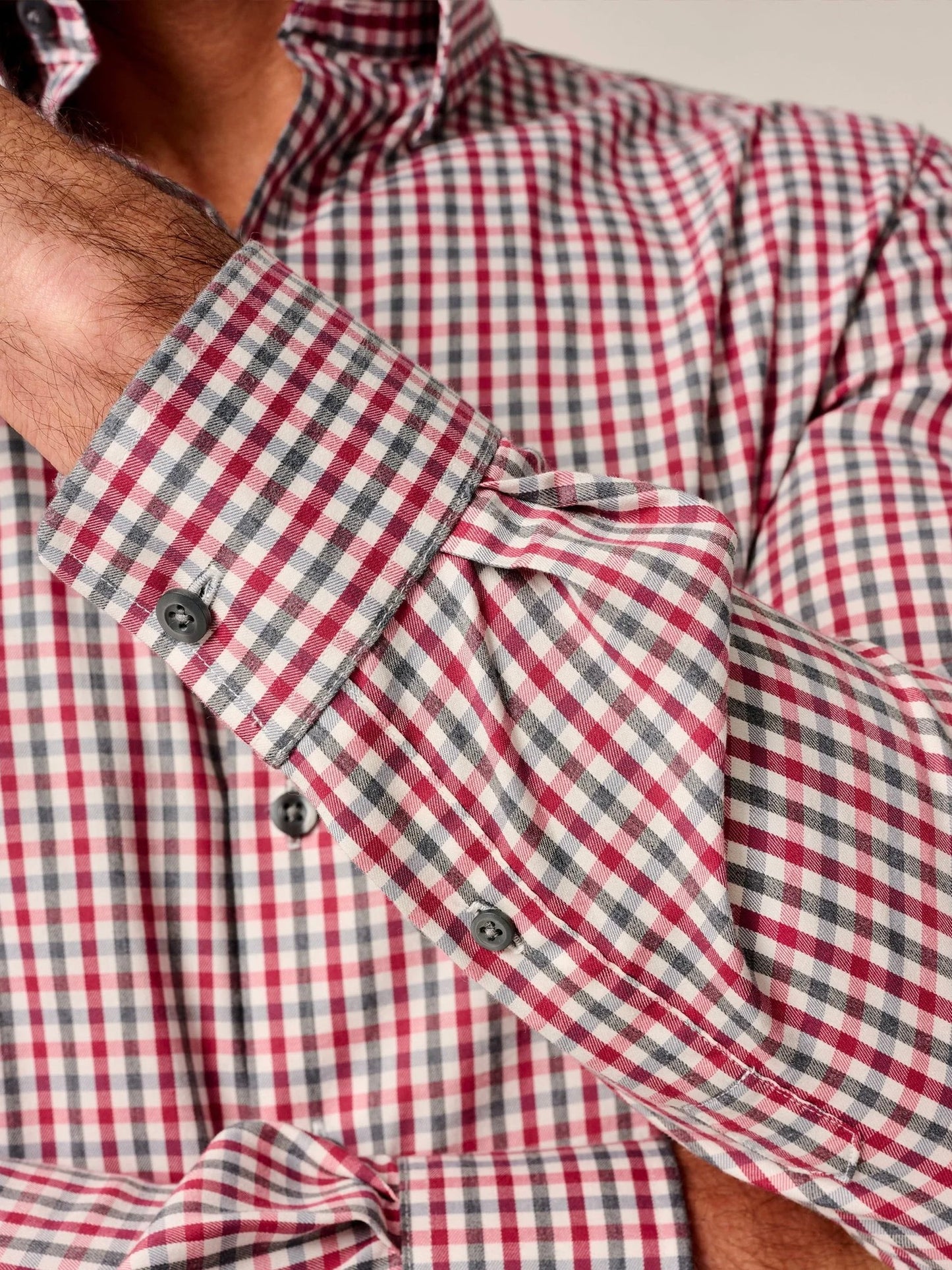 Malibu Red - Kirtland LS BD Shirt