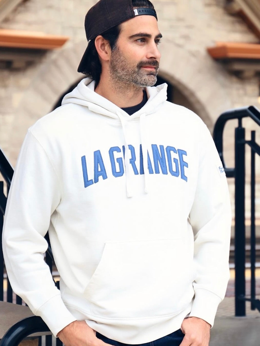 Vintage White - La Grange Hampton Hoodie