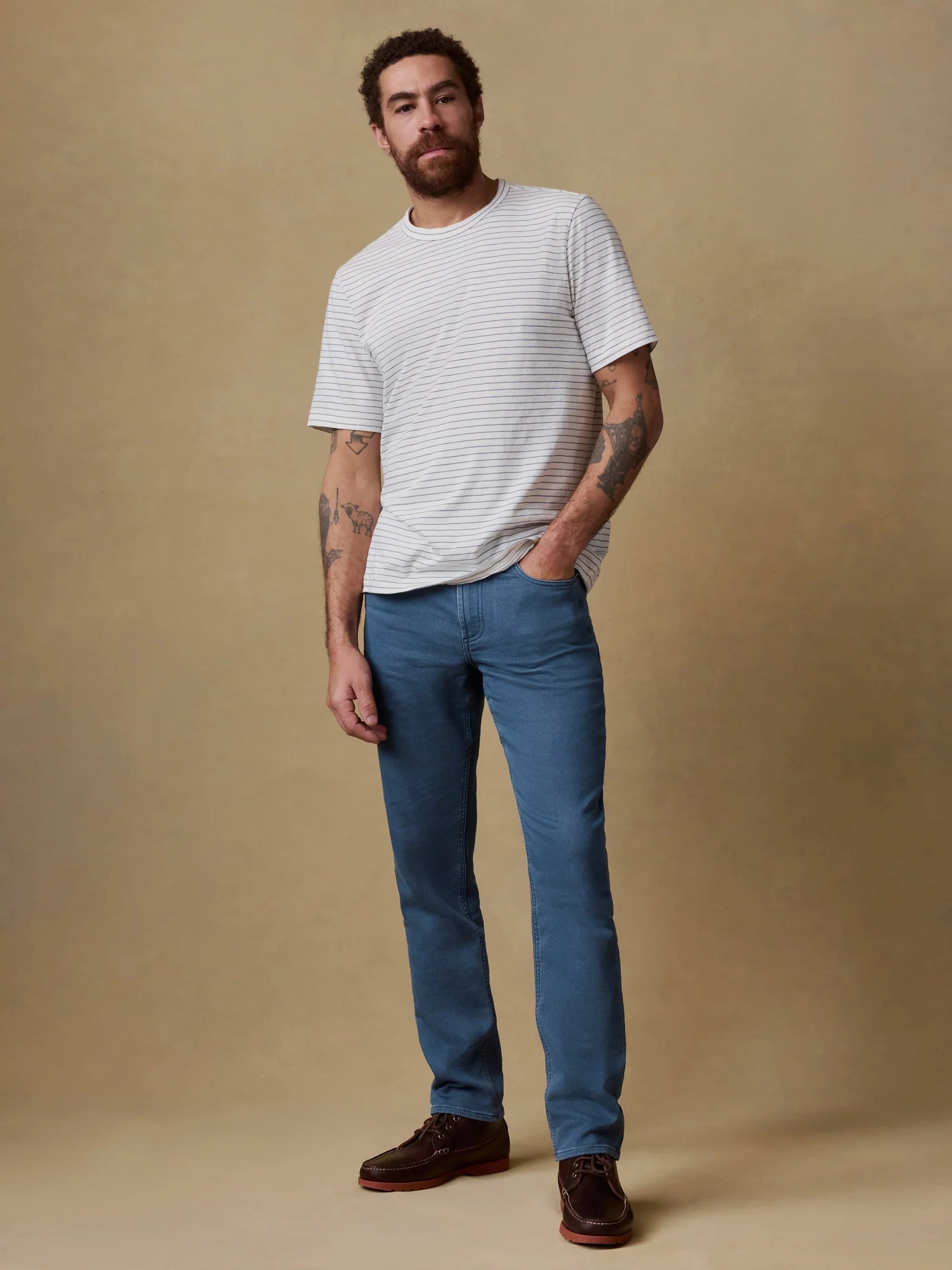 Pacific Tides - Stretch Terry 5 Pocket