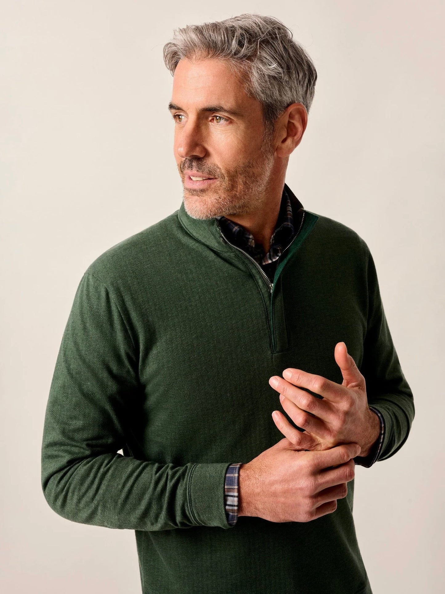 Moss - Rubin Quarter Zip