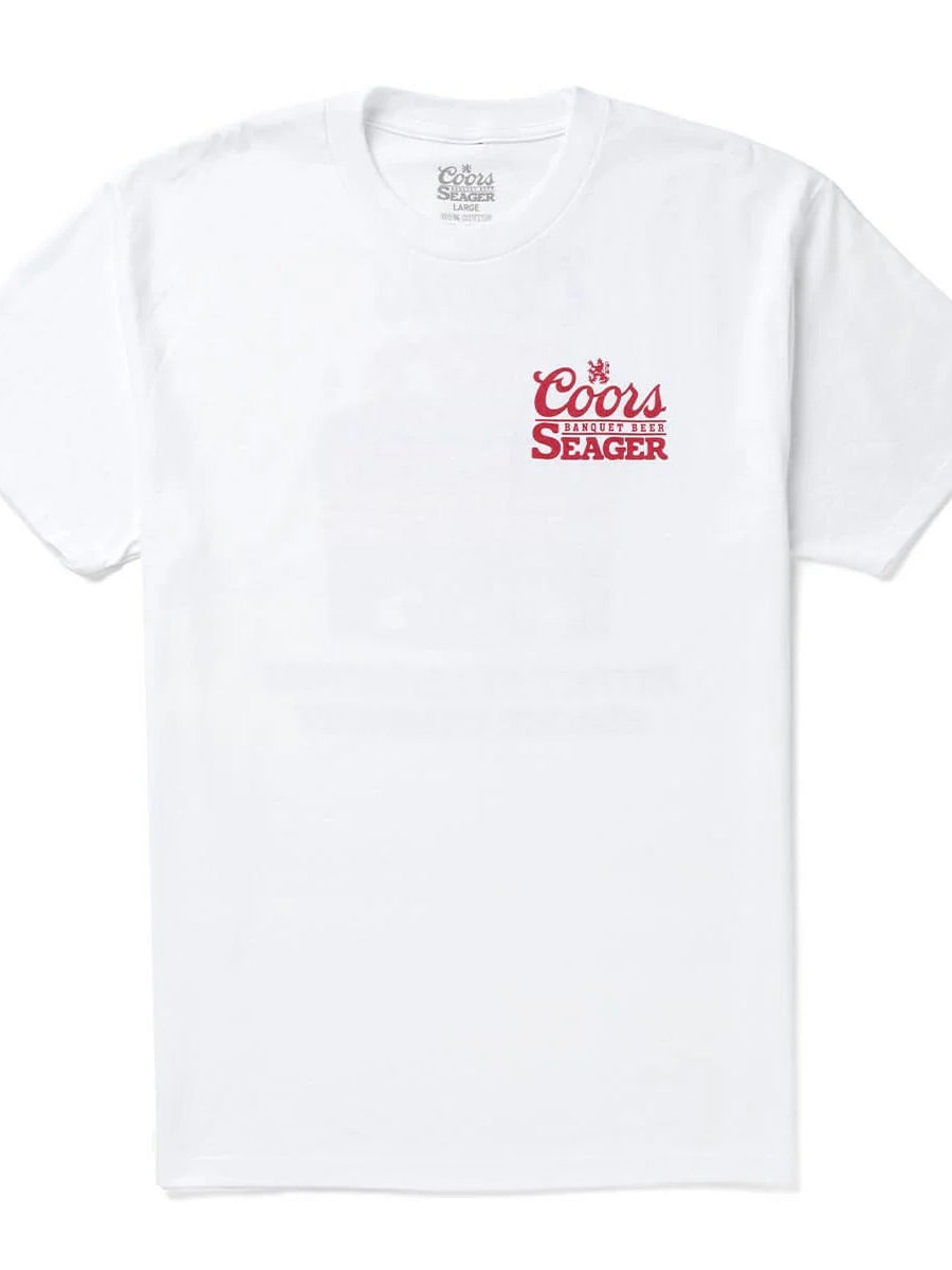 White - Seager x Coors Banquet Bumper Tee