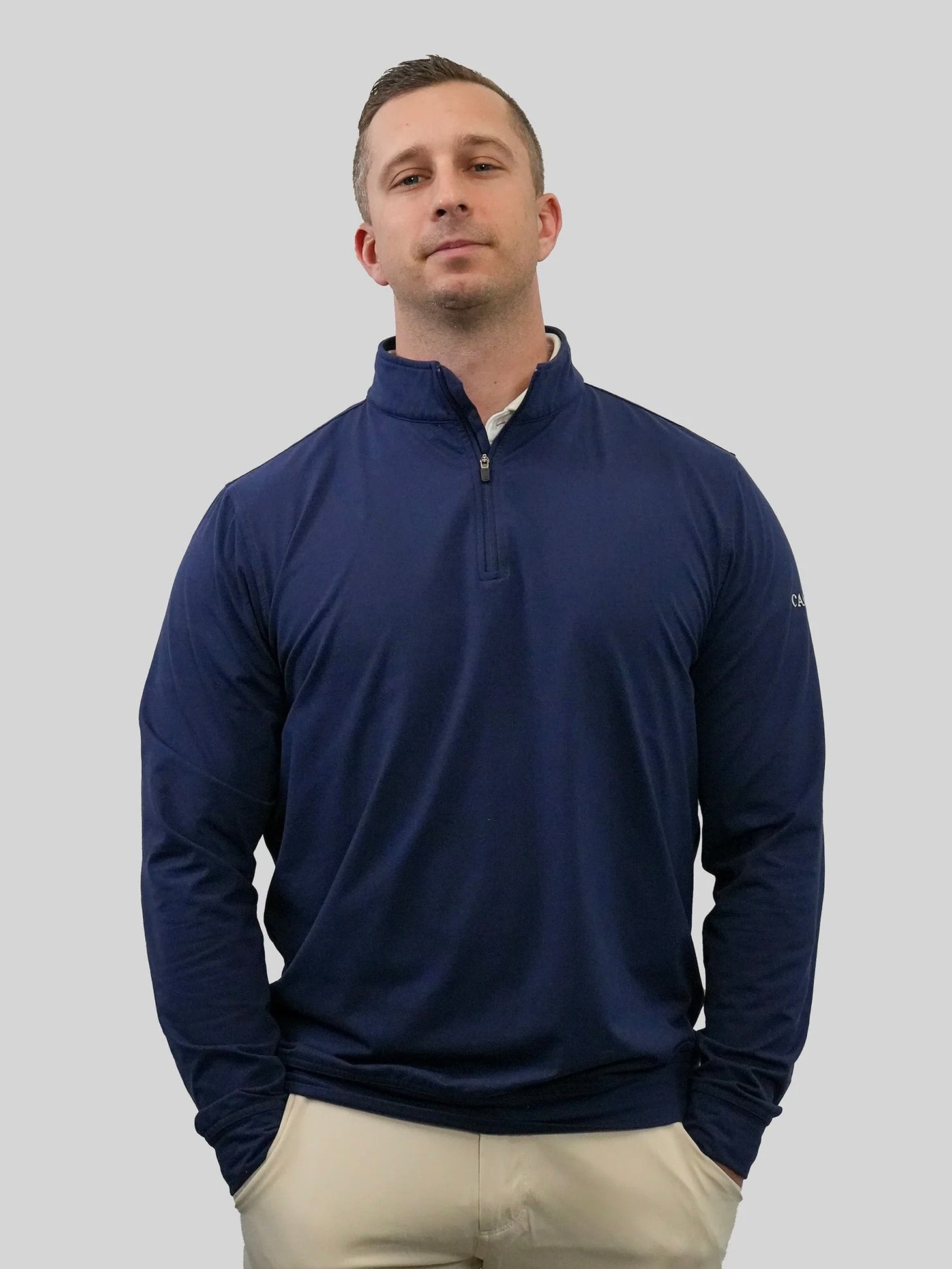 Navy - Kingery Quarter Zip