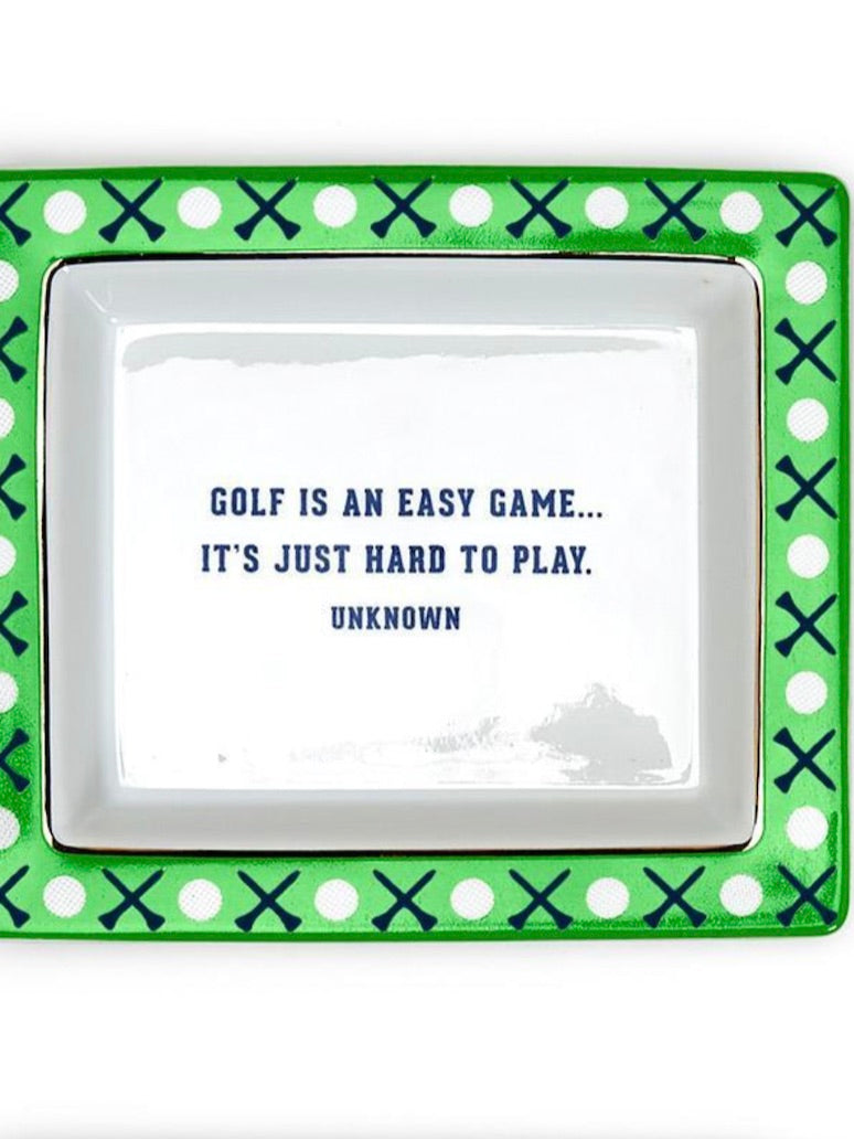 Golf Sayings Tray