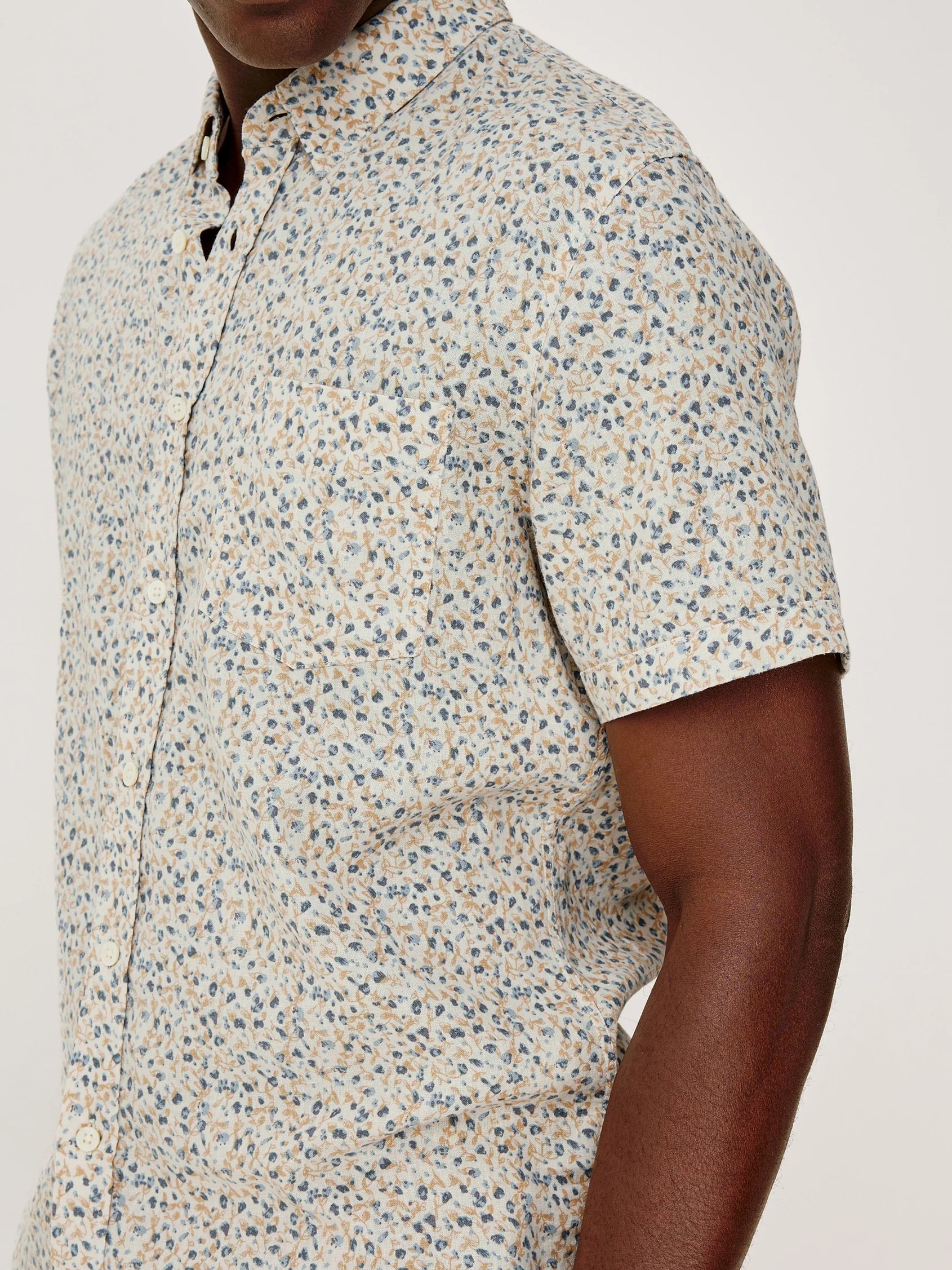 Spring Blossom Parchment - Carson Shirt