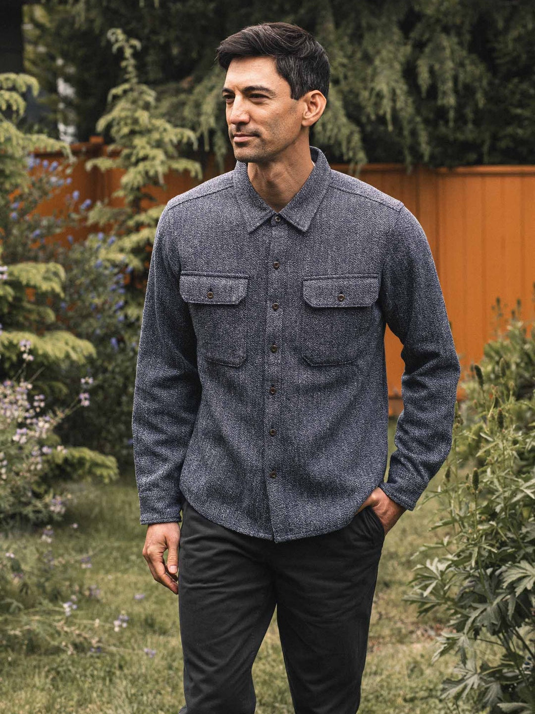 Ocean Marl - Pointer Overshirt