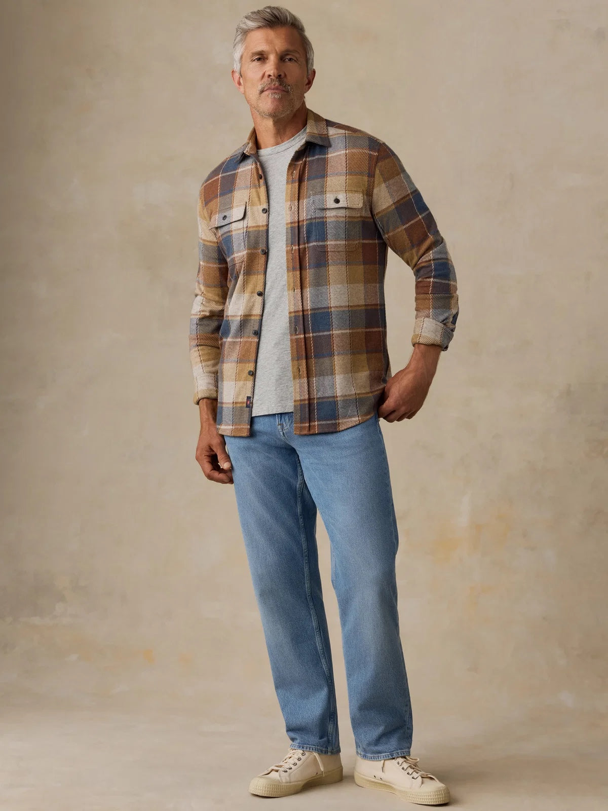 Boulder Creek Plaid - Legend Sweater Shirt