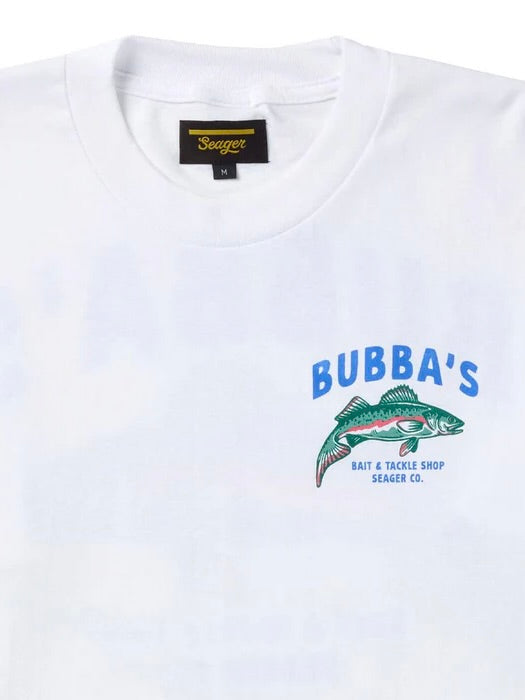 White - Bubba's Tee L/S