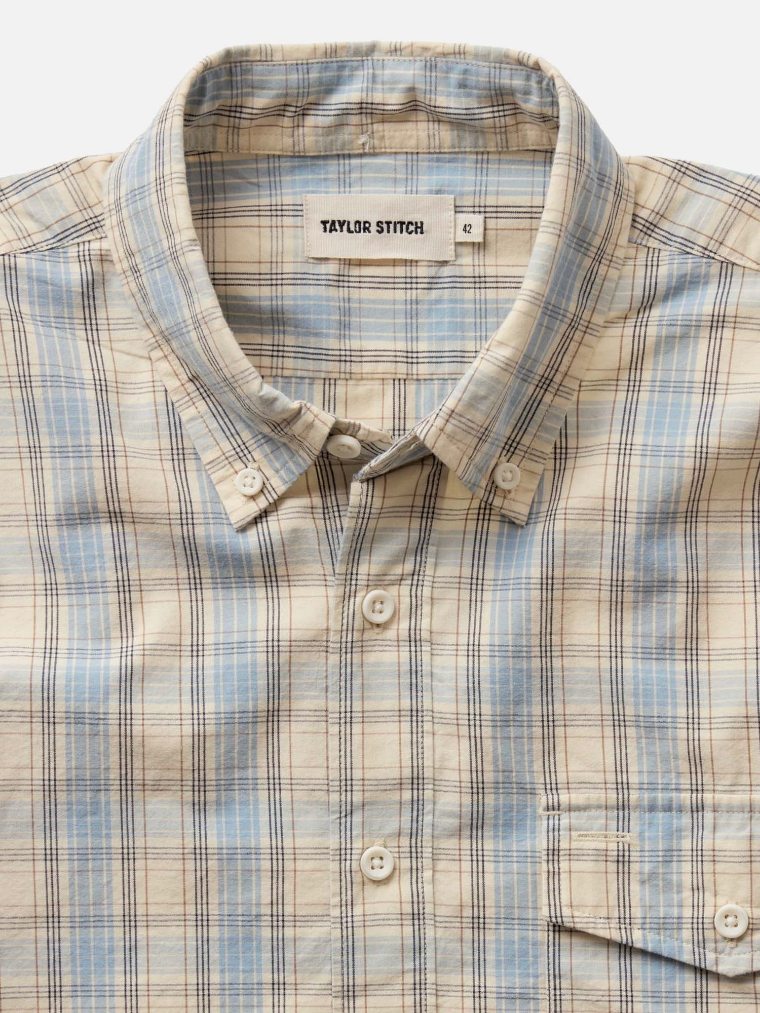 Blue Sky Plaid - The Logan Pullover