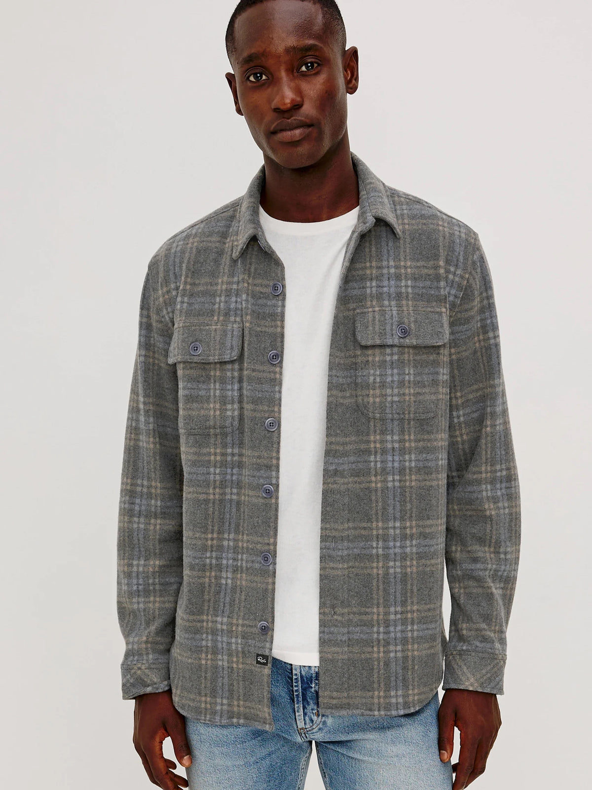 Coastal Iron Heather - Alder BD Shirt