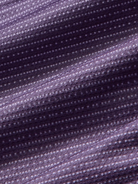 Passion Purple Dot Stripe - Halyard SS Polo